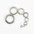 304 Stainless Steel Spring Lock Washer Assortment Set, 600 Pieces, 9 Sizes - M2 M2.5 M3 M4 M5 M6 M8 M10 M12