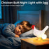Bulb, 3D Chicken Egg Lamp, Funny Chicken Butt Night Light with Egg, Lifelike Rooster Lamp with Chicken Lights