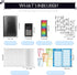 Budget Binder with Zipper Envelopes, Cash Envelopes for Budgeting, A6 PU Leather Planner 2024 with Cash Envelopes, Bill