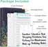 Rnivvi Budget Binder with Floral Zipper Envelopes, A6 Cash Envelopes for Budgeting, PU Leather Money Organizer for Women