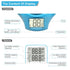 Circrane IPX8 150 Bath/Swimming Solar Pool Thermometer, Wireless Floating Digital Thermometer, Water Proof, Solar