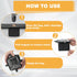 4 Small Magnetic Metal Shaving Catcher, Adjustable Electrical Dirt Bag with Movable Strong Magnet for Use with Carbide