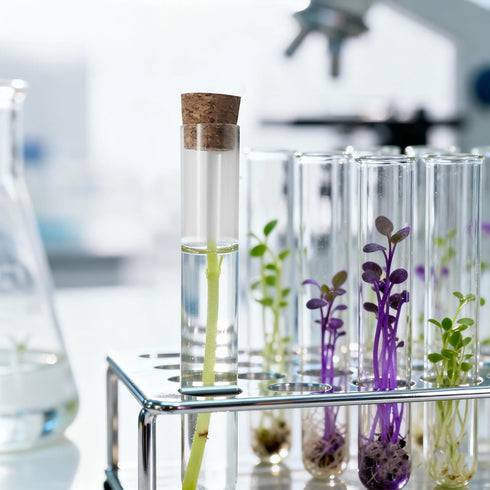Seimneire 30 Pack Clear Test Tubes, Clear Vials with Sealing Caps and Corks, Well ealed Containers for Laboratory