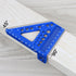 Aluminum Carpenter Square with 3D Multi-Angle Layout Measuring Ruler for Woodworking, Compact Tool