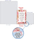 NobleWorks 30th Milestone Anniversary Notecard w/Envelope for Men, Women - 30 Years of Marriage