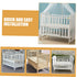 4pcs IMIKEYA Rolling Cart for Nursery Silent Furniture Wheels Swivel Casters Brake for Bed Frame Accessories