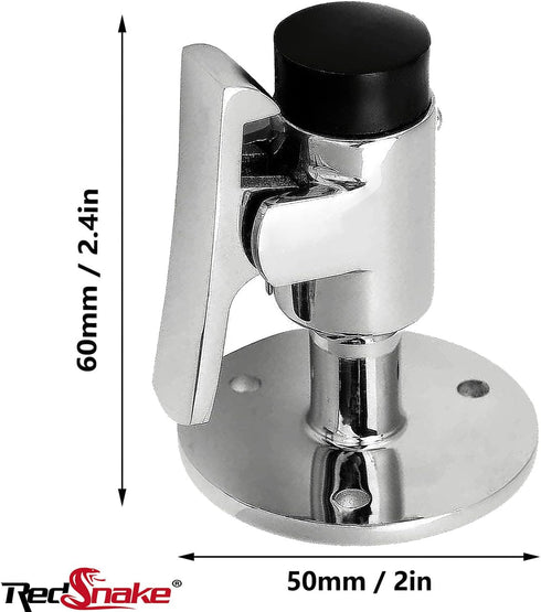 RedSnake Marine Grade 316 Stainless Steel Heavy Door Stopper Catch Set, Anti-Collision Holder for Boats Yachts