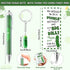 Sayglossy 100 Set Employee Appreciation Gifts Bulk Christmas Pickle Keychain for Coworker with Thank You Cards Fancy