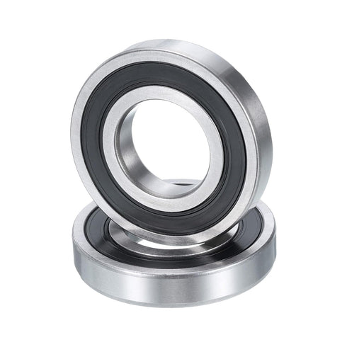 uxcell 4 Pcs 16004-2RS Deep Groove Ball Bearing, 20mm x 42mm x 8mm, High Carbon Chrome Steel