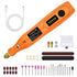 GOXAWEE Mini Cordless Rotary Tool Kit, 105pcs Accessories, USB Charging 5-Speed 18000rpm Tool for DIY Crafting