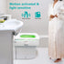 2 Pack, 8 ZEZHOU Original Toilet Night Light Motion Sensor Activated LED Lamp, Fun Colors Changing Bathroom Nightlight