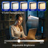 Xicyole Desk Lamp with Wireless Charger, USB Charging Port, Smart Display Clock, Adjustable Brightness and Color