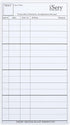 iServ Guest Checks, Server Order Pads, 30 Pads/Pack, No Staples, Made in USA,