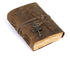 cuero Compass Vintage Leather Journal, Antique Handmade Leather Bound Journal with Deckle Edge Paper, Diary Leather