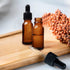 24 Pack 1/2 oz Amber Glass Bottles with Glass Eye Droppers for Essential Oils