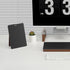 Desktop Black Glass Dry Erase Whiteboard, Small Portable White Board Easel for Desk, Reusable Notepad