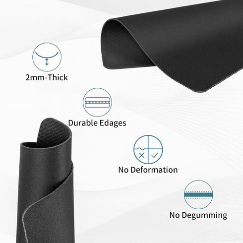 Tongyanat 3 Pack 9 7 Mouse Pad, Ultra-Smooth Gaming Mousepad, Non-Slip Rubber Base, Waterproof Mousepads Bulk Wireless