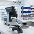 Eyoyo 2D PDF417 USB Handheld QR Code Scanner, Data Matrix Barcode Scanner, Wired Automatic Bar Code Reader with Long