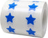 Blue Star Shape Stickers, 0.50 Inch, 1,000 Adhesive Labels