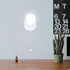 2Pcs Bulb Uonlytech Wire LED Cabinet Lamp Night Light Wall Pull Rope Battery Operated Self Adhesive Wall Mount Light
