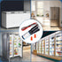 Wadoy RCO410 3 in 1 Compressor Hard Start Capacitor Kit for Refrigerators & Freezers 1/4-1/3 H.P.