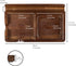 S&A WOODCRAFT Office Desk Organizer with Sticky Note Holder, Pen Slot & Phone Stand, Includes 100 3x3 Inch Pages