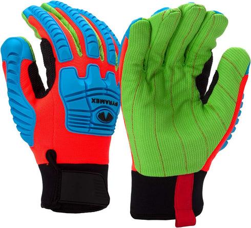 Pyramex GL804C Series Safety Gloves with TPR and Waterproof Liner Size Large
