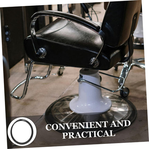 41.5cm Vaguelly Salon Chair Rubber Base Protector Ring Non-Slip Floor Protector for Hydraulic Barber Chairs Sturdy