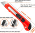 JOYUMY 20 Pack 10 18mm Utility Knife, Box Cutter Retractable, Box Knife for Cartons, Cardboard, and Boxes, Box Opener