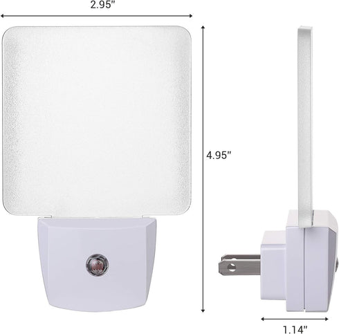 3000K 4 Pack DEWENWILS Night Lights Plug into Wall, LED Night Lights for Kids, Dusk to Dawn Sensor, Warm Nightlight