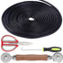 4 in 1 Window Screen Repair Tool Kit, Includes Spline Replacement, Steel Roller Tool, and Scissors