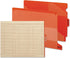Smead End Tab Out Guides, Manila, 1/5-Cut Tab Center Position, Letter Size, 100 per Box (61910)