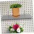 PRETYZOOM Pegboard Shelves Wall Peg Board Kit Tool Organizer Accessories Storage Construction Workbench Craft Room