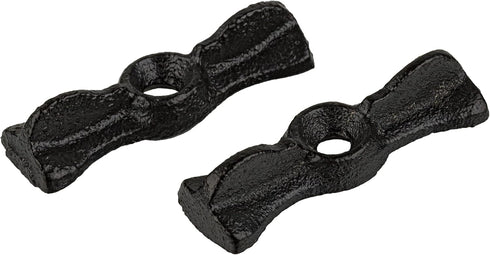 1 7/8" 9/16" UA-797-BK Old Style Cast Iron Turn Button Door Catch | x | for Flush Doors, Shutters, Drawers | Antique