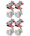 Mr. Pen Packing Tape Dispenser Gun 2-Inch, 4 Pack with Heavy Duty Clear Packing Tape