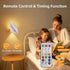 DEXULESA 10 3 Dimmable (1 Pack) Motion Sensor Wall Light with Remote Control, RGB and Colors Wireless Wall Sconces