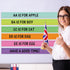 Faccito 12 Pieces Large Magnetic Sentence Strips, 3 x 36 Inch Dry Erase Sentence Strips for Teacher Classroom Supplies
