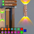 3 ciciglow Motion Sensor Wall Light, Rechargeable LED Wireless Wall Sconce, Lighting Modes, RGB Double Head Night Light