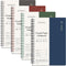 EMSHOI Graph Paper Spiral Notebook, 5.7" x 8.22", 4 Pack, 640 Pages, 100gsm Thick Grid Paper