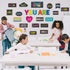 Classroom Affirmation Station Bulletin Board Set, Motivational Decor, Positive Affirmations Accents for Teachers,