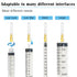 100pcs 25Ga 5/8inch Lab Measuring Supplies - Refilling Inks