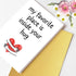 CTVSPC Romantic Anniversary Card for Husband Wife Couple Partner, Sweet Love Card Gifts for Him Her Boyfriend