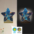 ALAZA Fish Ocean Underwater Coral Reef Star Shaped LED Night Light Dusk to Dawn Sensor Plug in Night Home Decor Desk