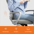 Sweetcrispy Home Office Managerial Executive Chair, Ergonomic Mesh Adjustable Swivel Mid-Back Chair with Comfortable