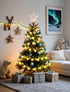 Hobbynors 25FT 12+1 Bulbs Vintage Christmas Lights, Old Fashioned Christmas Lights Outdoor, Connectable Warm White