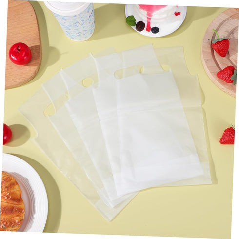 500pcs PRETYZOOM Milk Tea Bags Cold Drink Bag Pouches Handle Portable Storage for Liquid Beverage