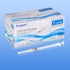 ProtectX 50 Pack 1ml/cc Syringe with 25G 1 Inch Needle, Disposable Syringe for Scientific Labs