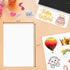 NefLaca 8.5" 11" 200 200 Full Sheet Sticker Paper for Laser & Ink Jet Printers, x Full Sheet Address Shipping Label