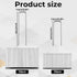 Alrhso 40Pcs (0.6 0.19, 0.75 0.19) Plantation Shutter Staples Pins Replacement Plantation Shutter Fasterners Repair