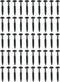 TAODAN 50PCS Nylon Rivet Press-on Blind Rivet 2 in/5.08 cm Vinyl Shutter Fastener